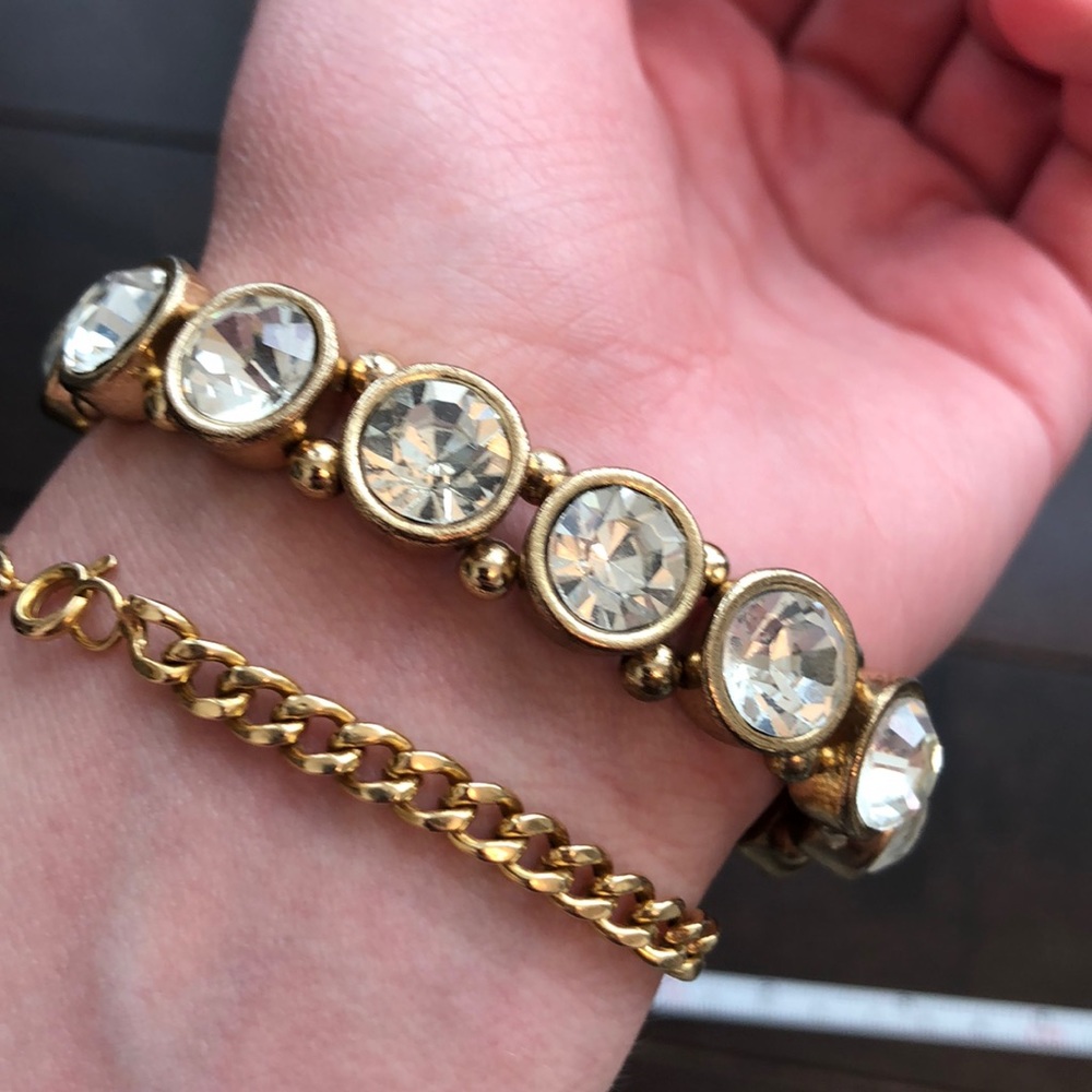 FREE WITH PURCHASE Gem Gold Bracelet